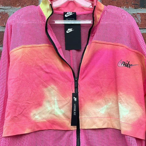 Nike | Jackets & Coats | Nike Mesh Watermelon Track Jacket | Poshmark